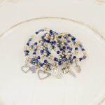 Load image into Gallery viewer, Pulsera semanario set siete pulseras plateado P106