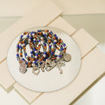 Load image into Gallery viewer, Pulsera semanario set siete pulseras plateado P106