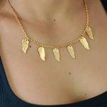 Load image into Gallery viewer, Choker alas de angel con aretes C820