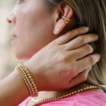 Load image into Gallery viewer, Simulador doble liso trenzado A1446