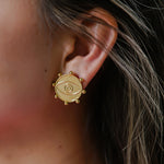 Load image into Gallery viewer, Set collar y aretes ojo protector C793