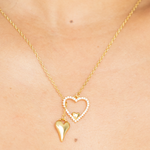 Load image into Gallery viewer, Cadena Corrediza corazón Circones C1268