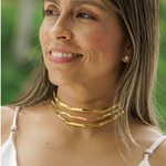 Load image into Gallery viewer, Choker grueso por tres C758