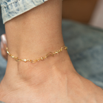 Load image into Gallery viewer, Tobillera Luna Cristal Blanco T043