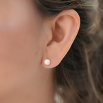 Load image into Gallery viewer, Cadena Hilo Concha con Topos C699