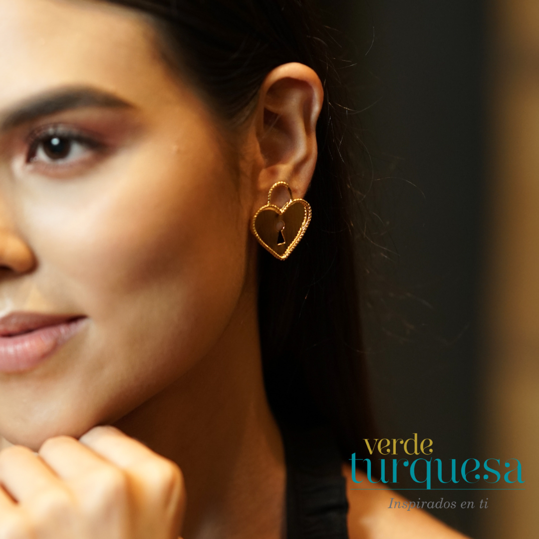 Arete Corazón Herradura A810