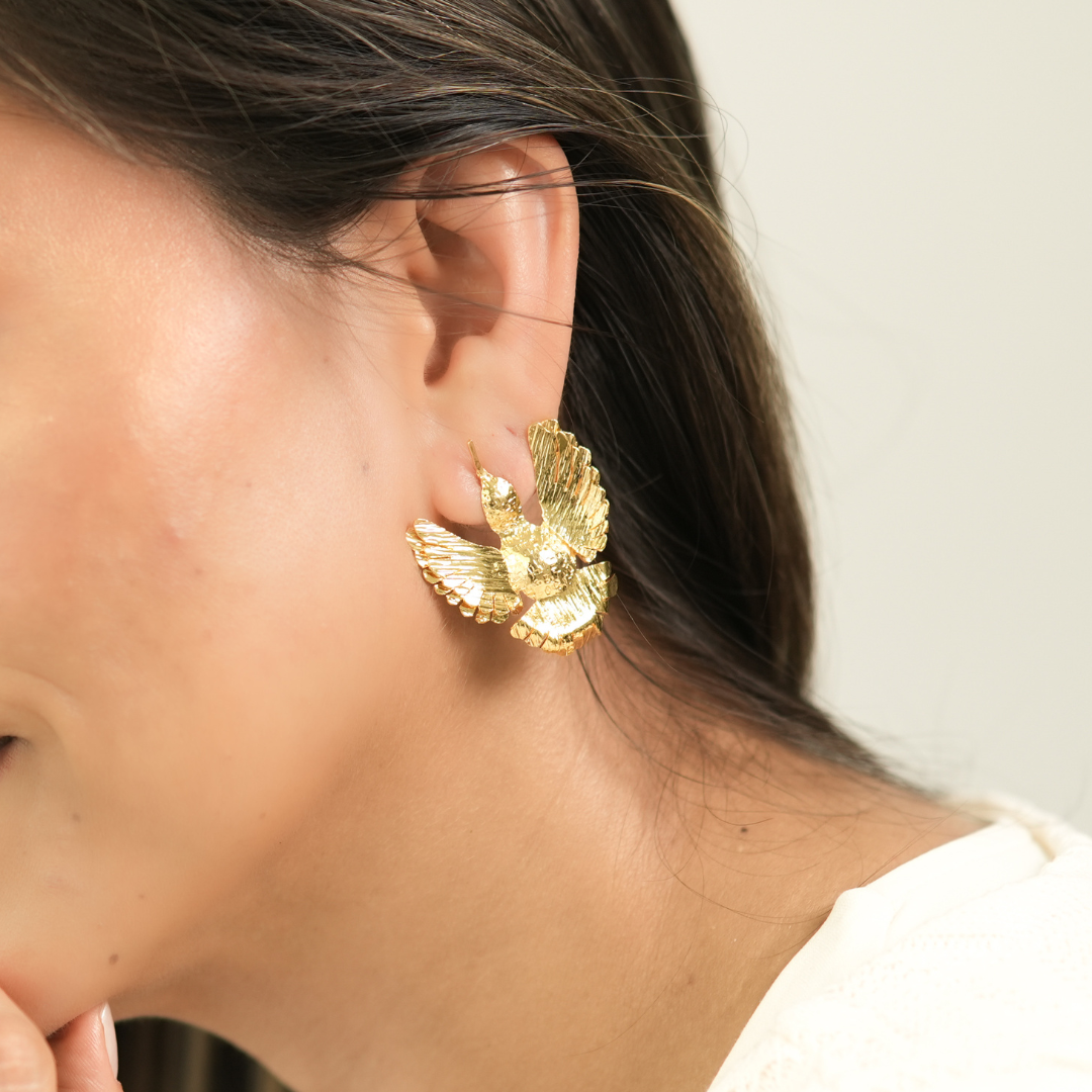 Arete Colibrí Grande A803